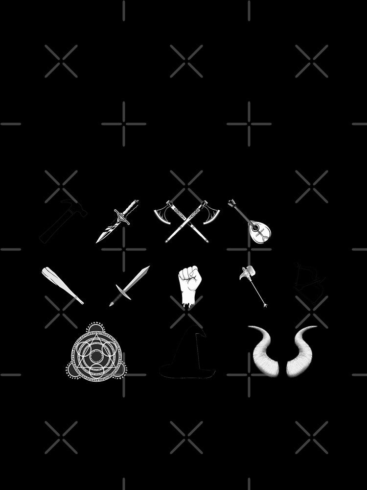 "Choose Your Class" DND Shirt by MuggzNMore