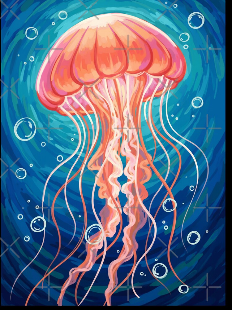 Bioluminescent Fluid Jellyfish by HeyHas