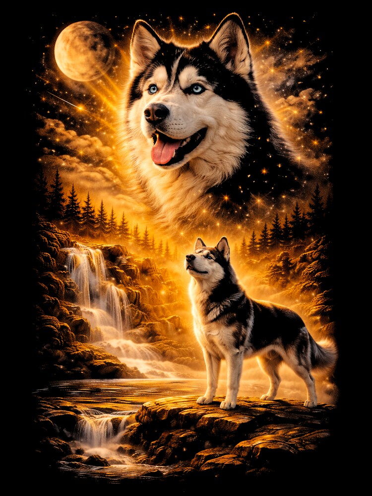 Siberian Husky Dog Lover Pet Owner by badisolam