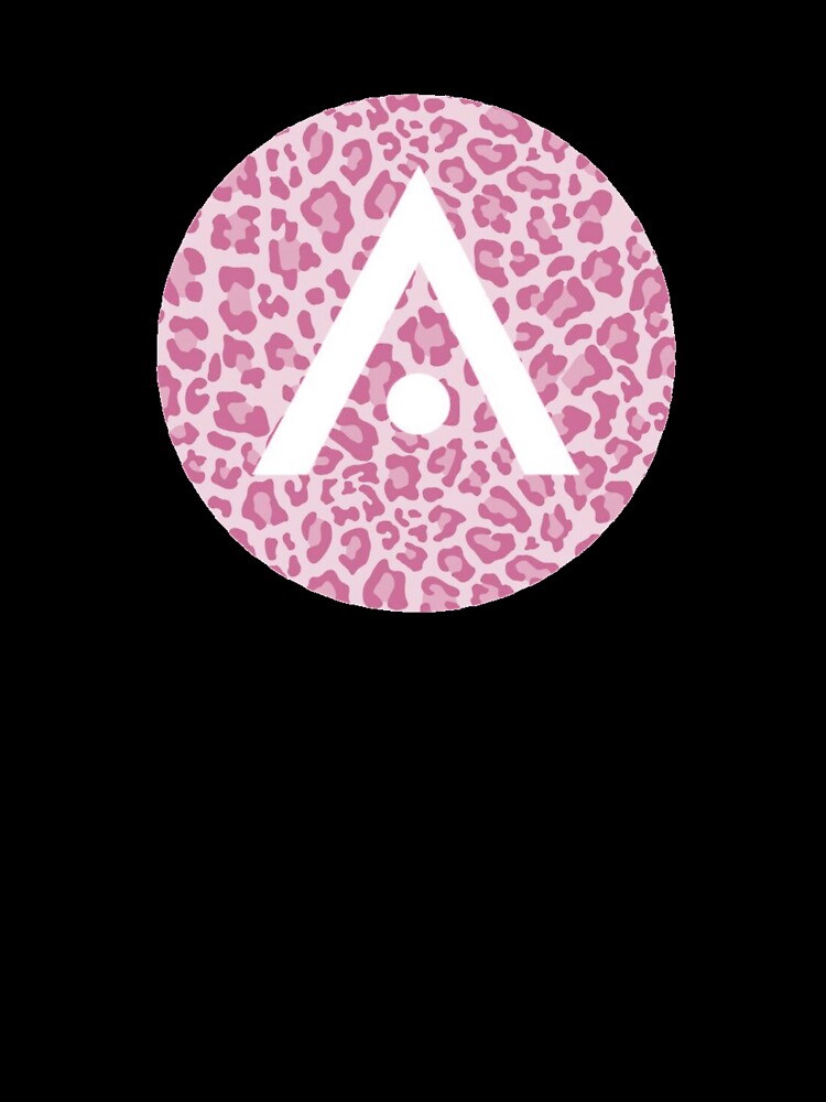 Pink Cheetah Print Aveda Logo by Dalaura