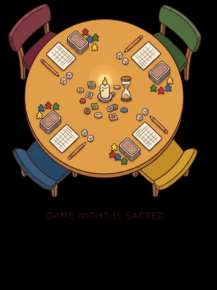 Game Night is Sacred — Tabletop Ritual Design by Drippik