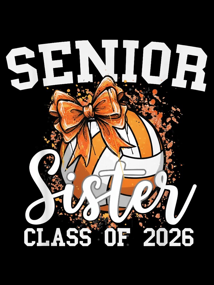 Senior Sister Class Of 2026 Volleyball graduation by salmzouriart