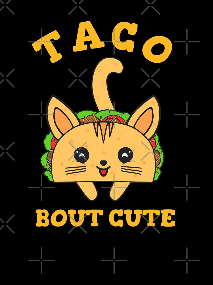 Funny Taco Cat by Sartoris Art