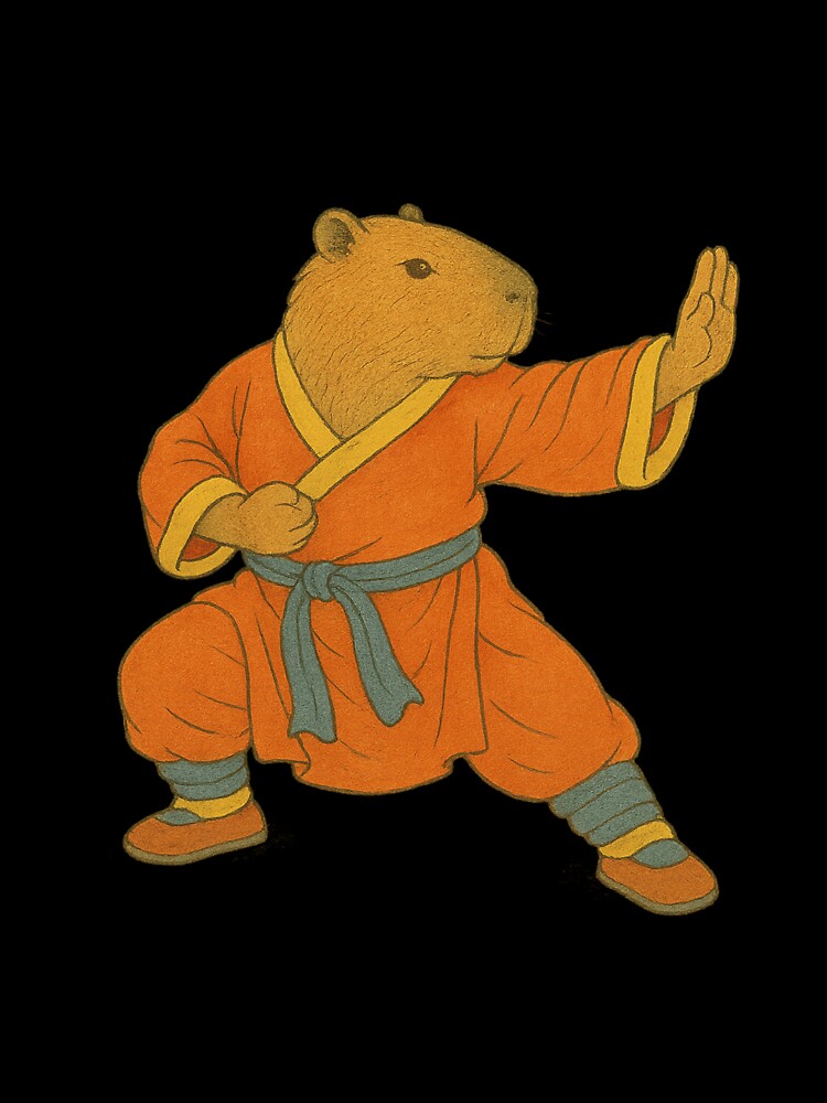 Capybara Martial Arts by Capybarastore_77