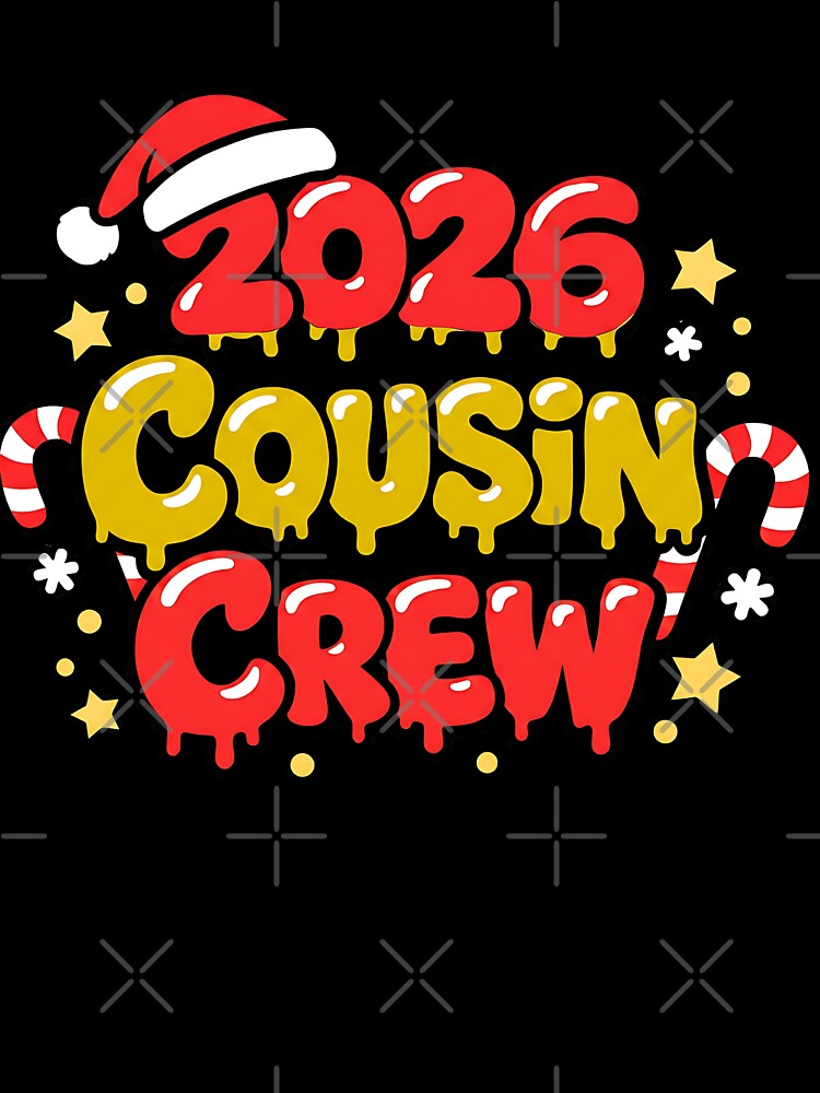 cousin crew christmas lights matching family design by ArtDesignTp