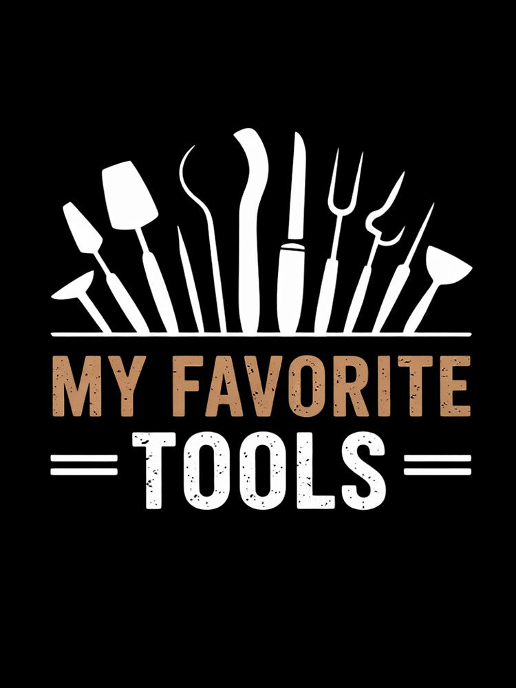 My Favorite Tools Clay Sculptor Funny Ceramic Artist Pottery by KotexTemu