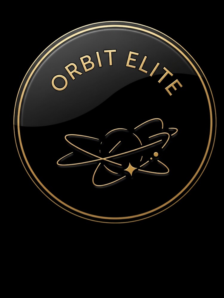 Orbit Elite – Minimalist Space Badge Design | Premium Cosmic Lifestyle Aesthetic by Altair_