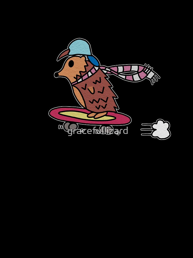 Skater Hog by gracefullizard