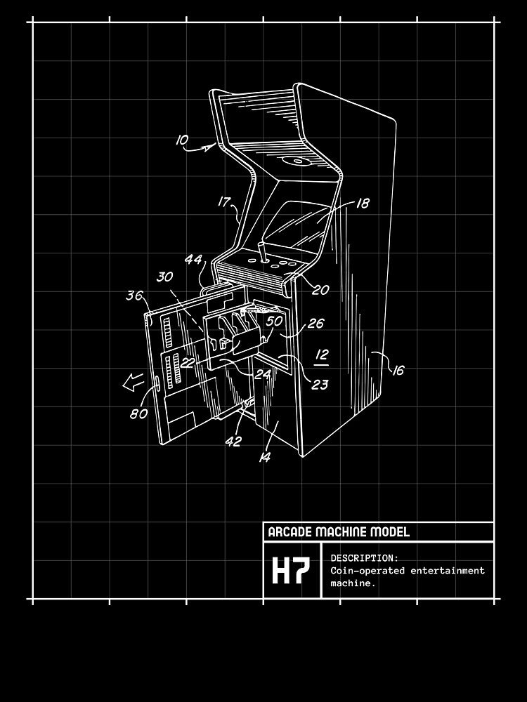 Arcade Machine T-Shirt by maztronics