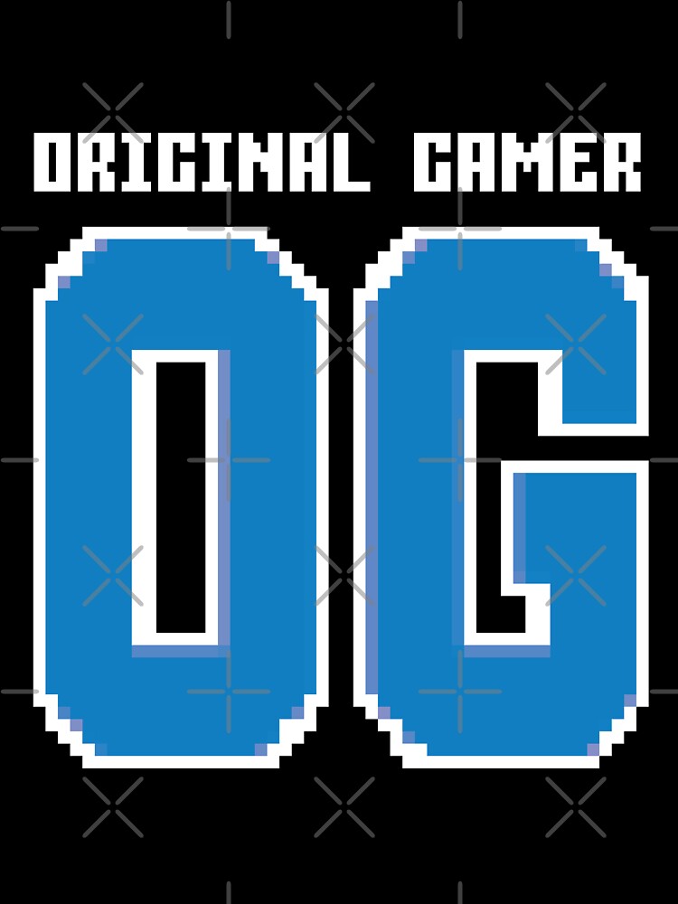 Blue OG Original Gamer by jmbeezee