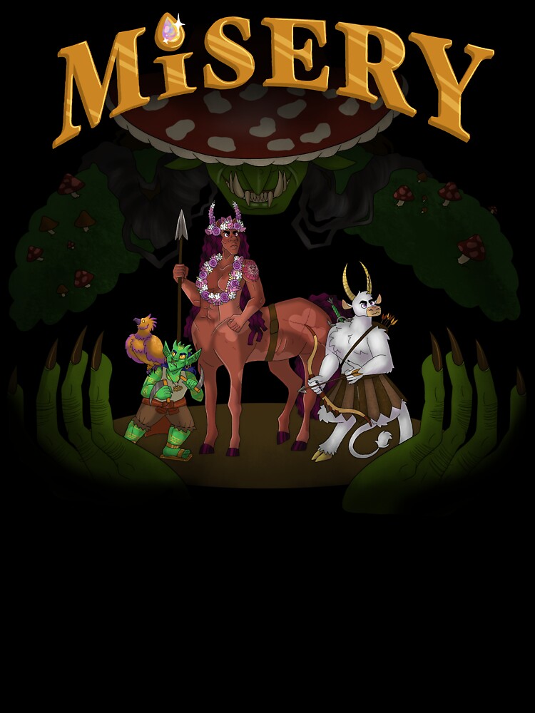 Misery party poster by Winniefrez11