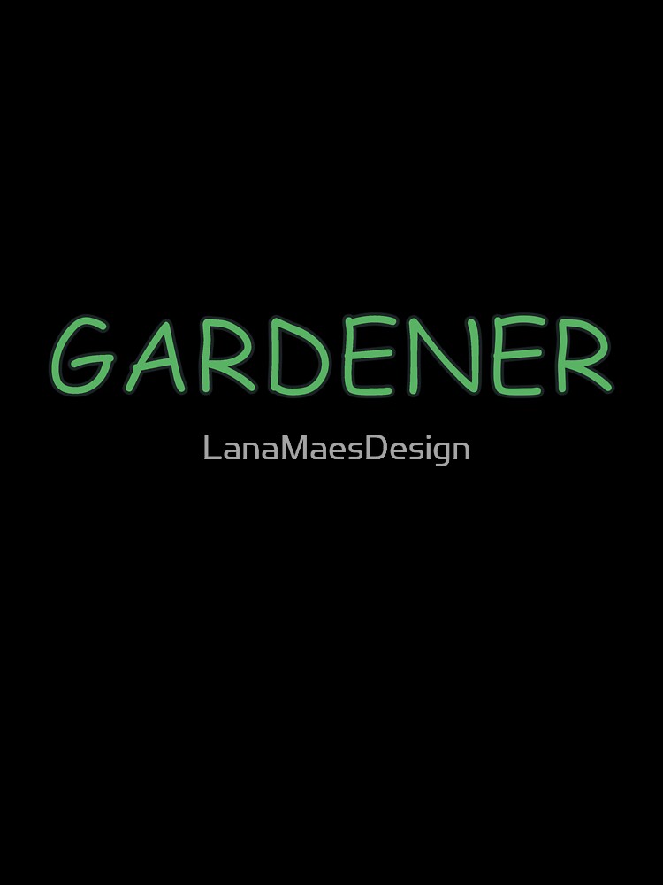 Grow a Garden - Gardener by LanaMaesDesign