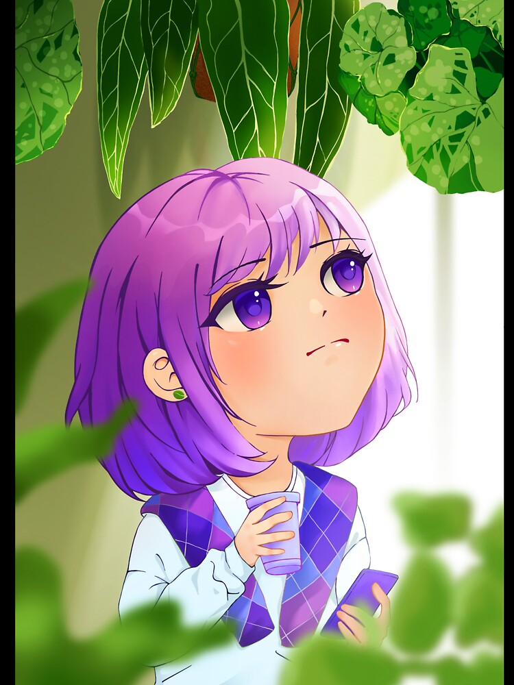Plant Lady in the morning by BluetNg