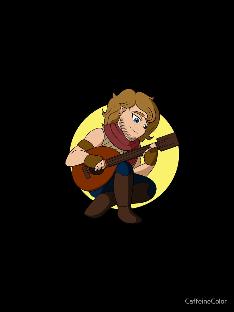 Human Bard by CaffeineColor