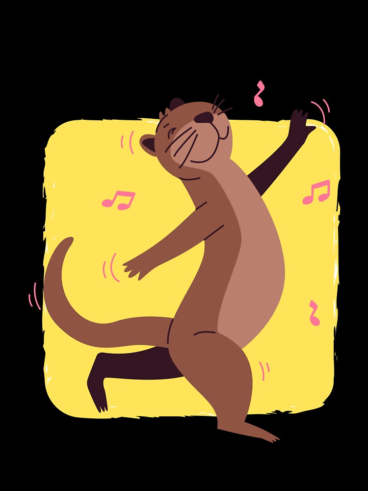 Funky Otter Music Lover by prabathmu