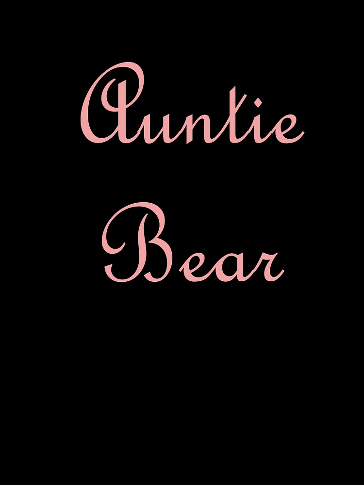 Auntie Bear by ThingsByJoy