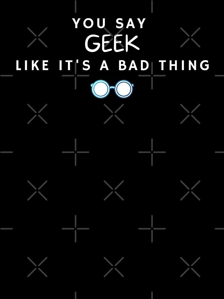 Geek Glasses Tee by SunCoastTees