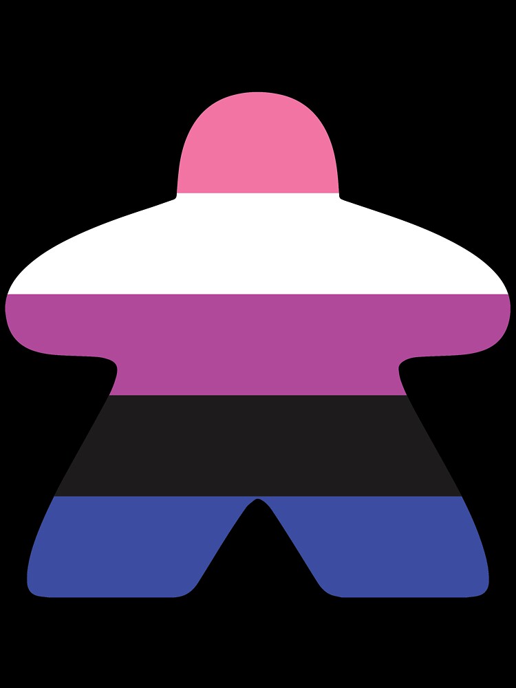 Bisexual Pride Flag Meeple by BeamGeeks