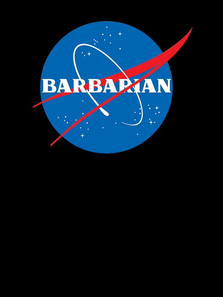 Barbarian Nasa Logo by peachyfern