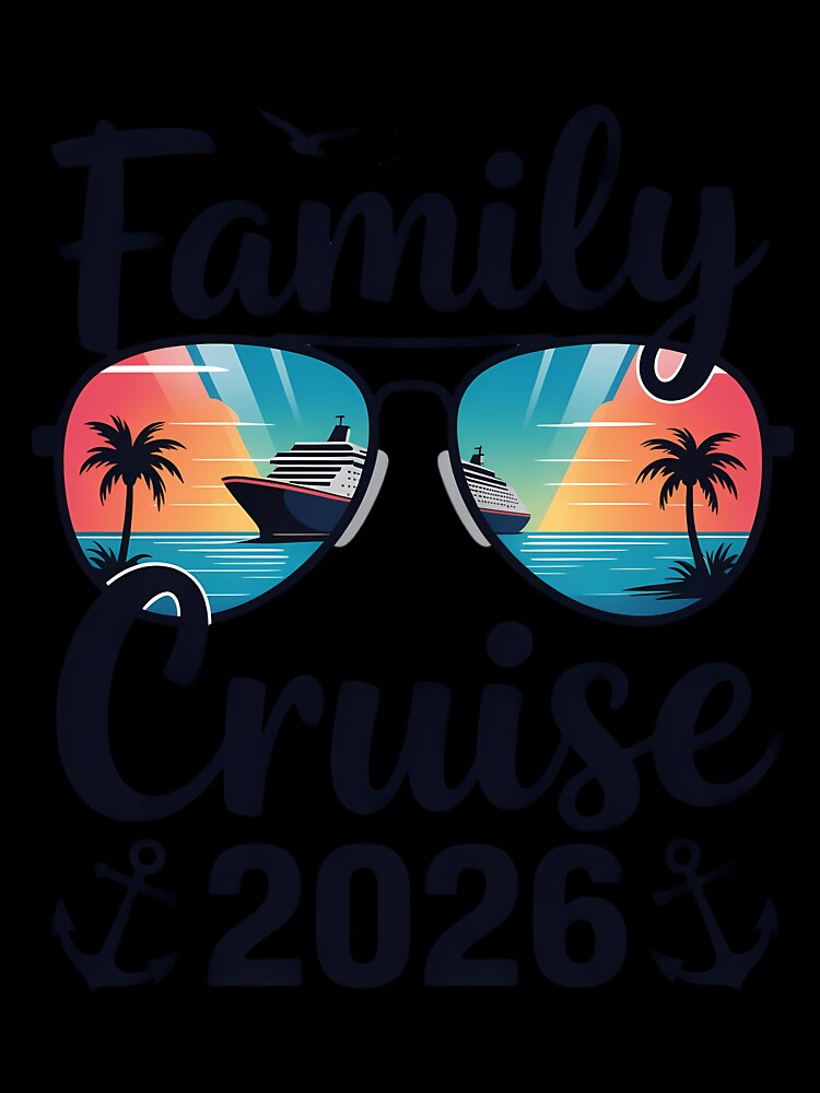 Family Cruise 2026 Summer Vacation Matching Family Cruise by tiekanamac