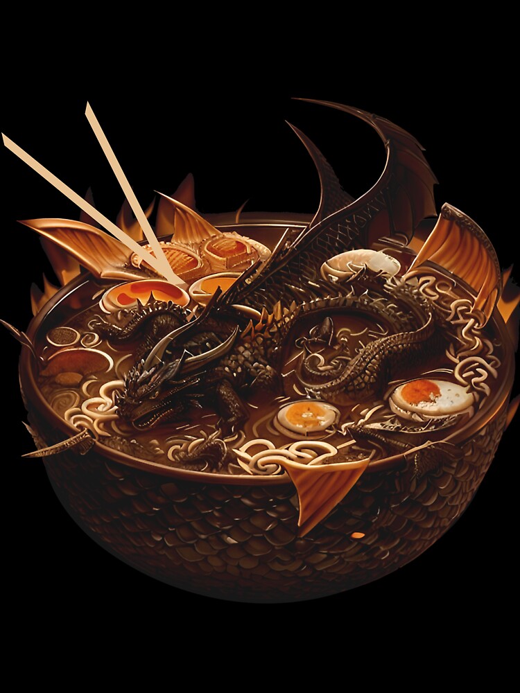 Spicy Hot Dragon Ramen Noodles by HideTheInsanity