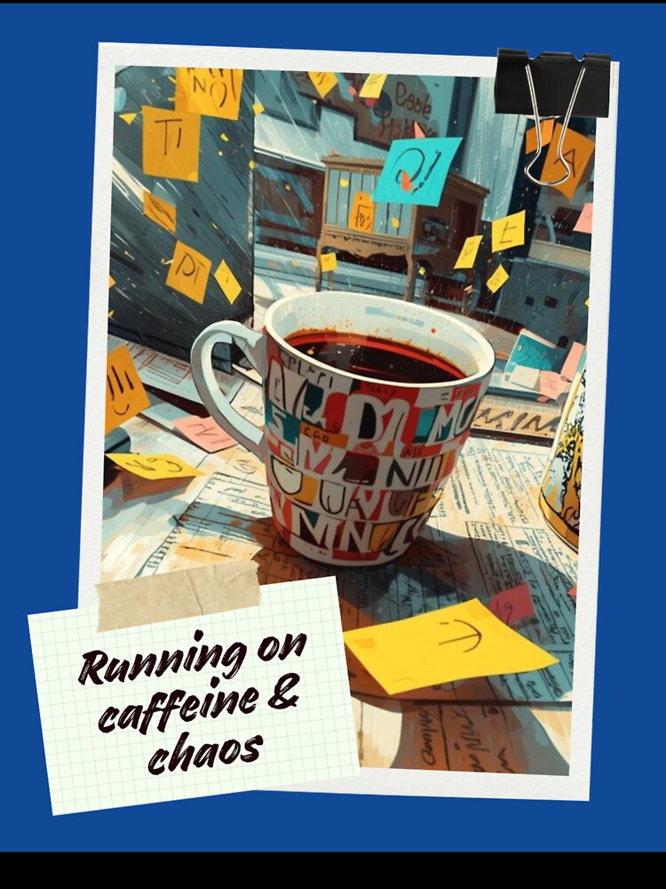 Running on caffeine & chaos. by Ahmedranjha