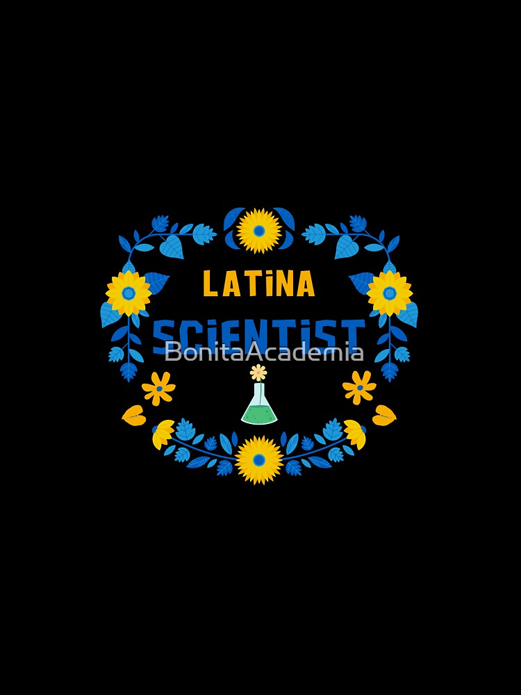 Latina Scientist Blue by BonitaAcademia