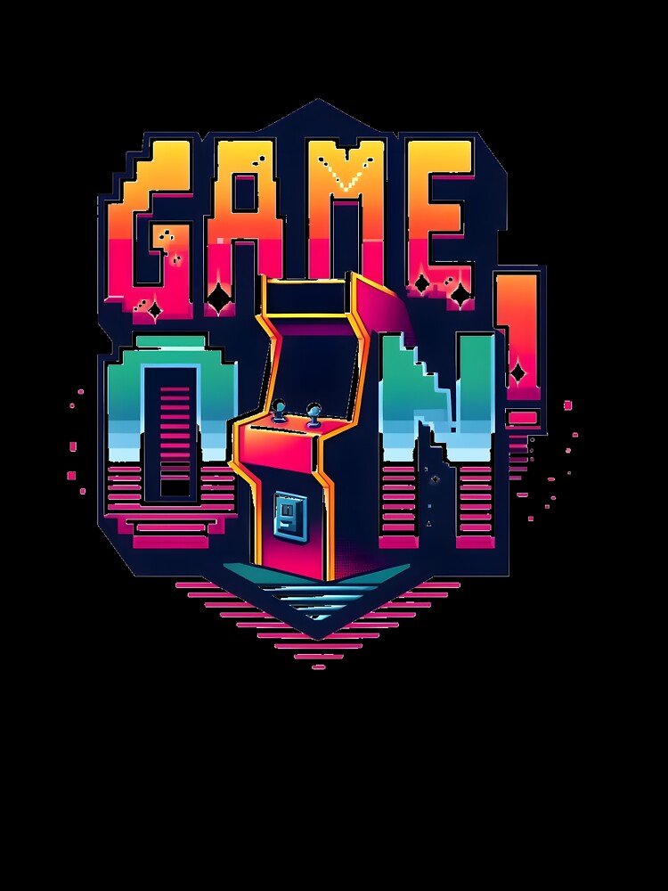 Retro Arcade Neon by Abdulra7man369