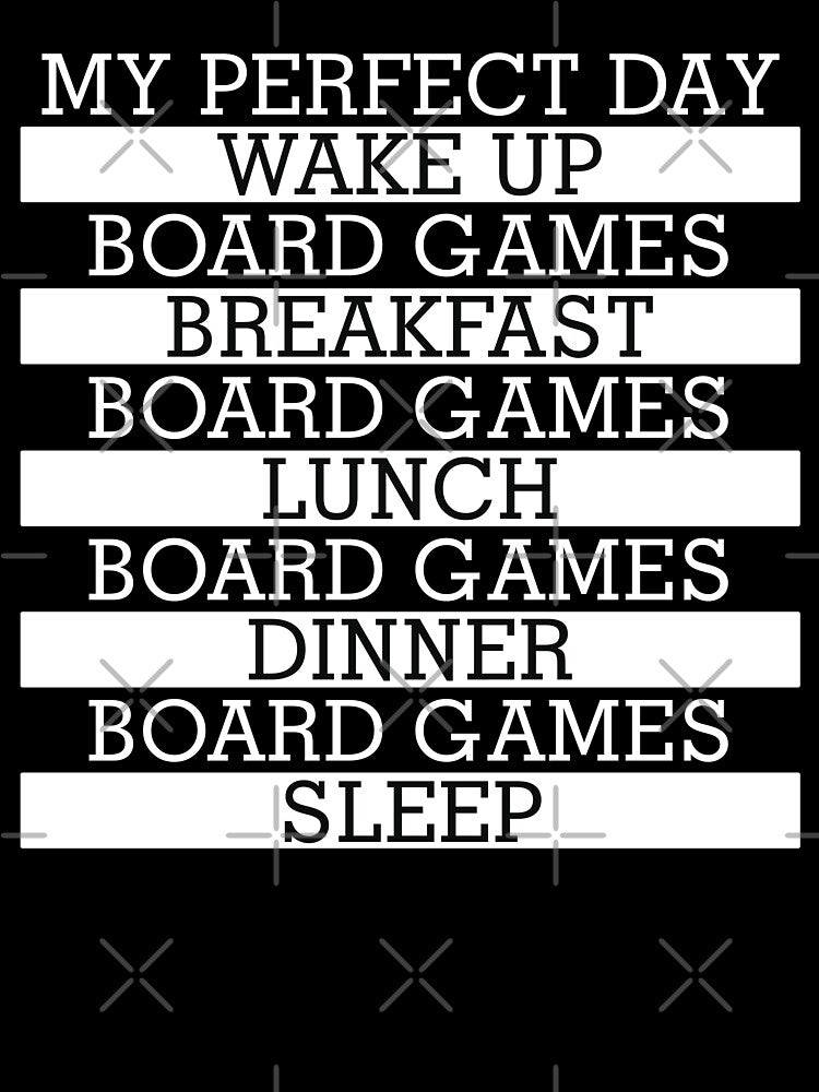 My Perfect Day: Board Games by orlumbuspirate