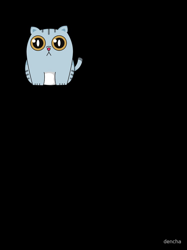 Sorry I'm Late My Cat was Sitting on Me Funny Cat by dencha