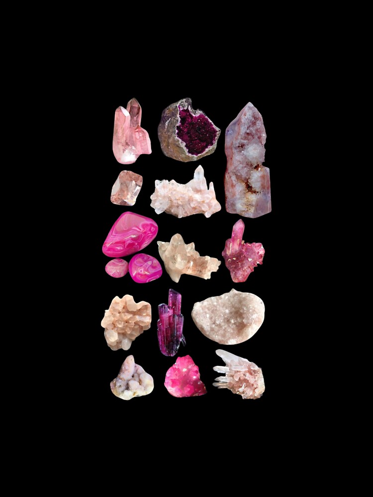 Radiant Pink Crystal Collection by faerievintage