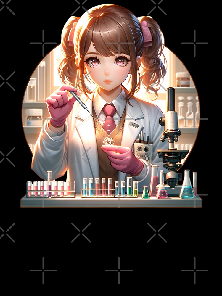 Steminist Female Scientist Woman in Stem Nursing Chemistry by HosvPrint .s