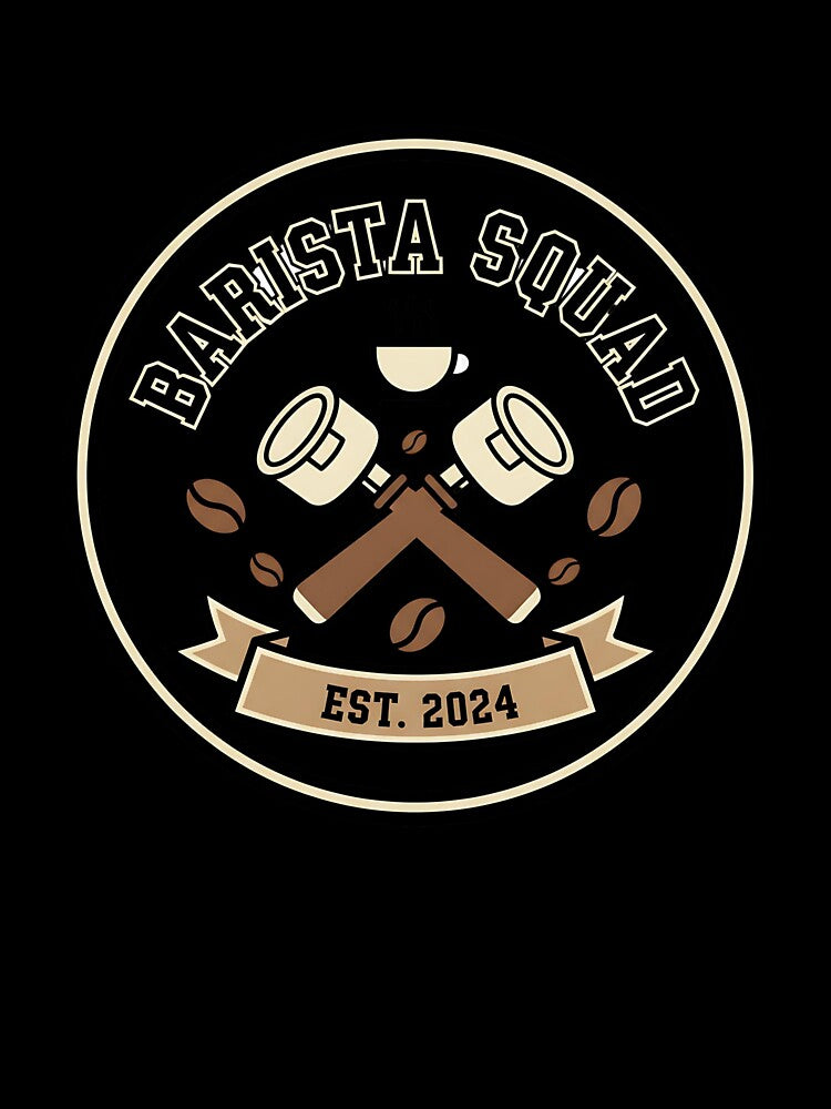 Barista Squad Shirt – Funny Coffee Crew & Café Team Tee by Muzgle