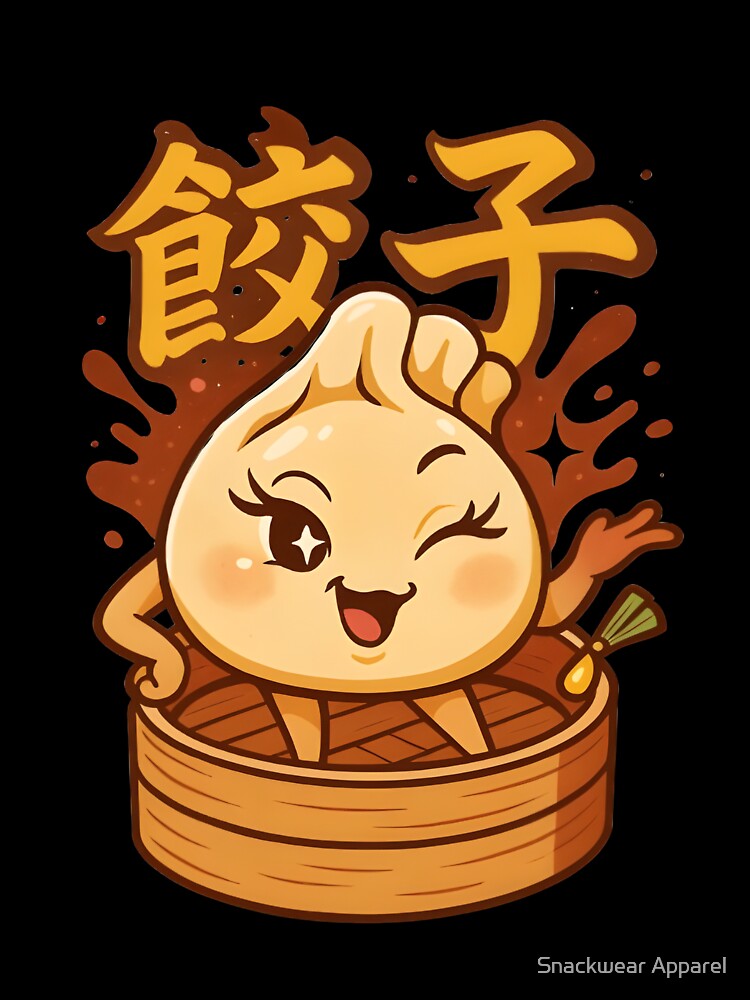 Dumpling Diva – Kawaii Gyoza with Attitude by Snackwear Apparel