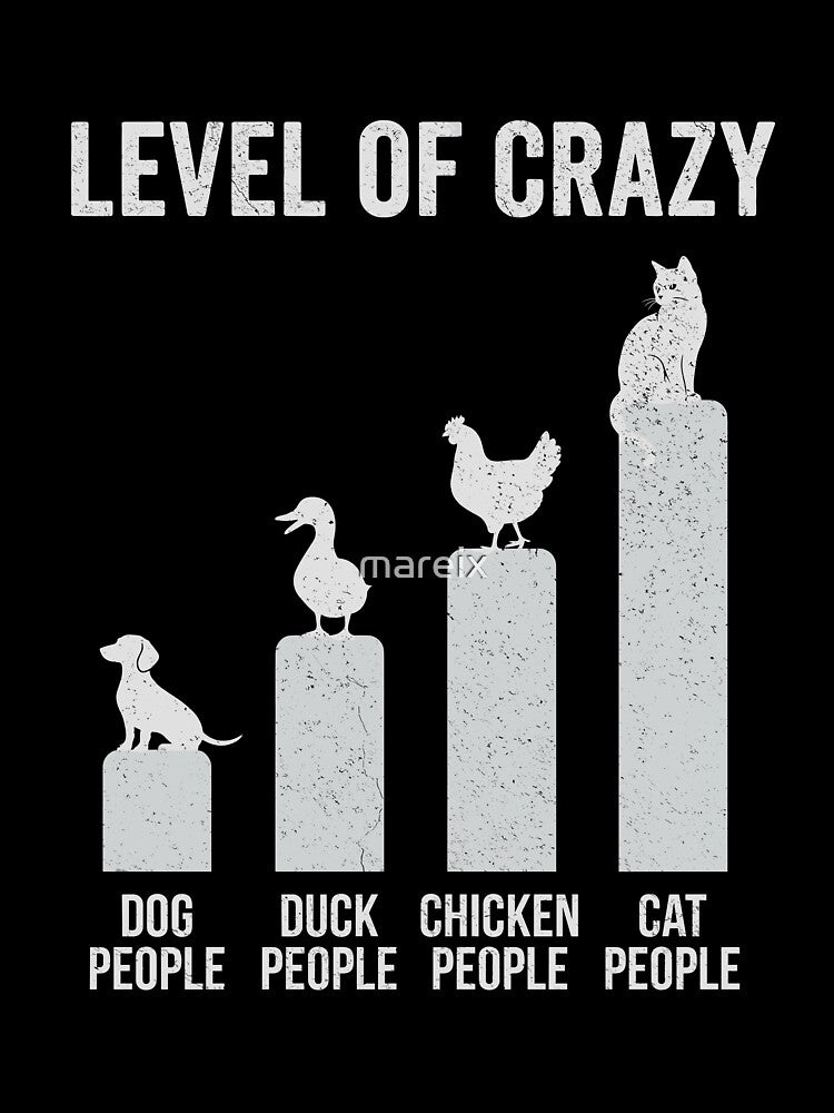 Funny Level of Crazy Cat Lover by mareix