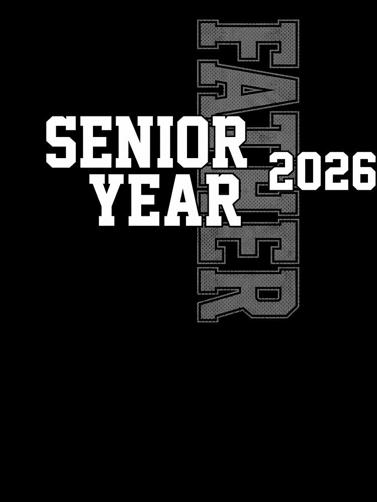 Senior Year 2026 Father Proud Graduation Dad Varsity by TeNovaStudio