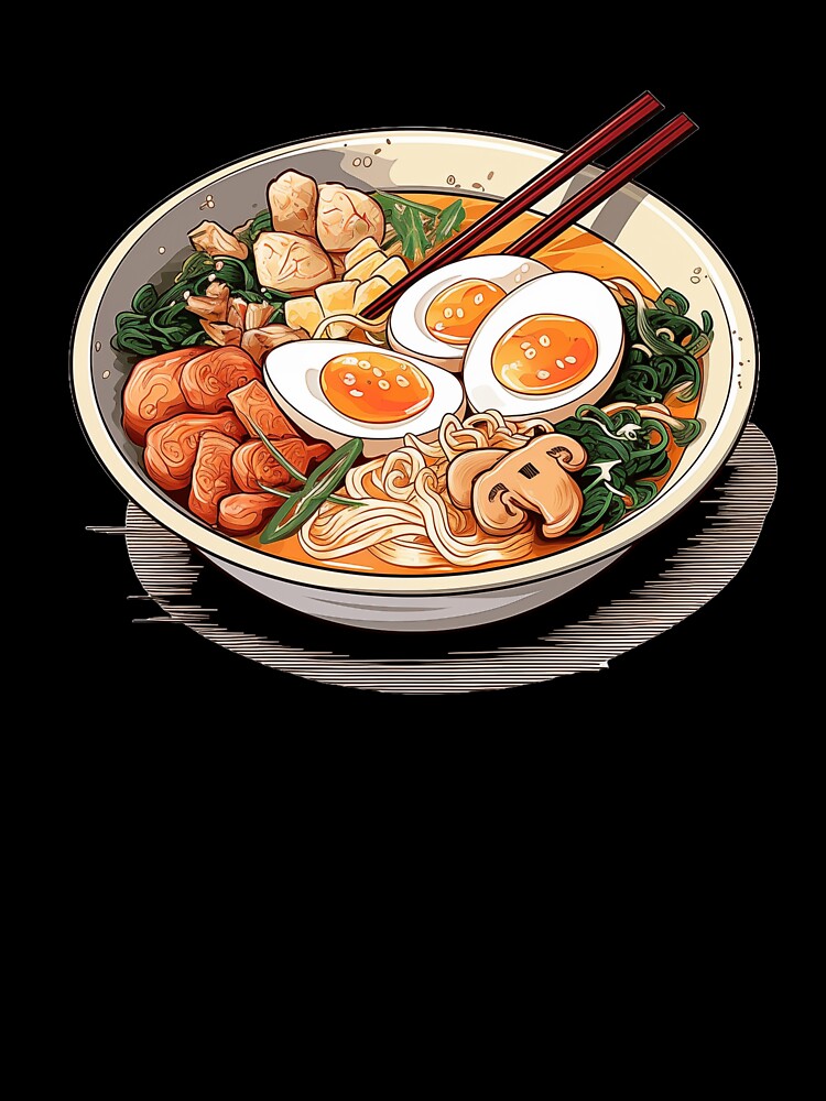 Noodle in bowl by C-Plus-Home