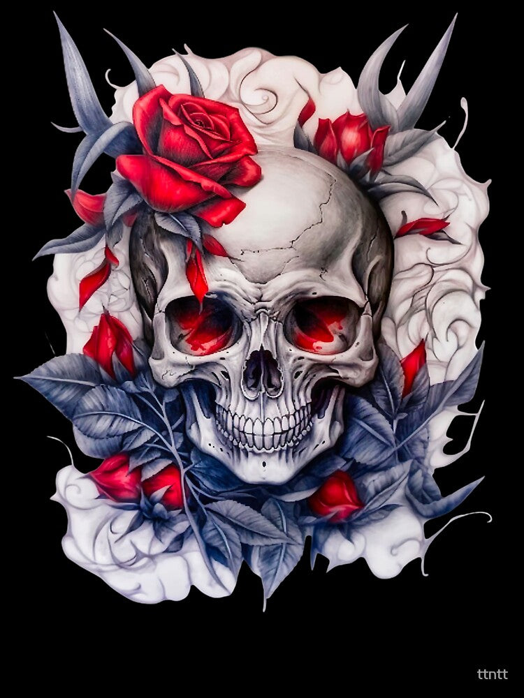 Skull and Roses by ttntt