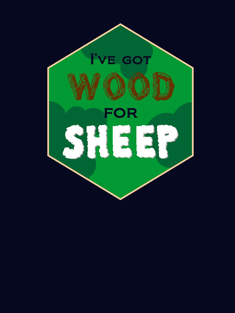 Wood For Sheep by NevermoreShirts