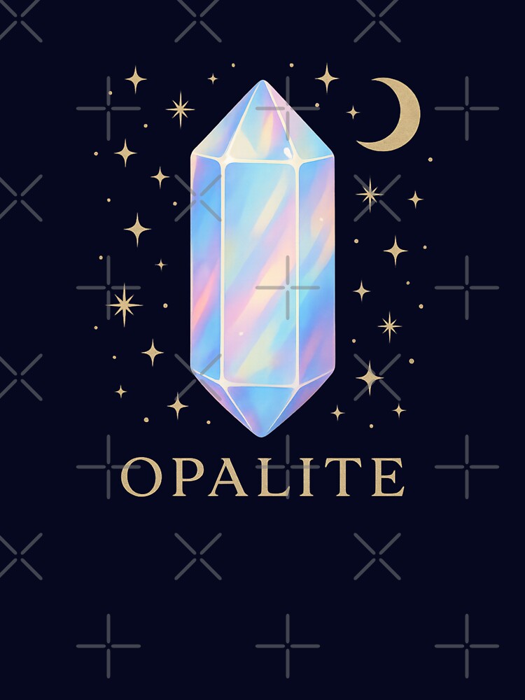 Opalite Energy • Iridescent Crystal • Spiritual Balance Design by Ordinarytees