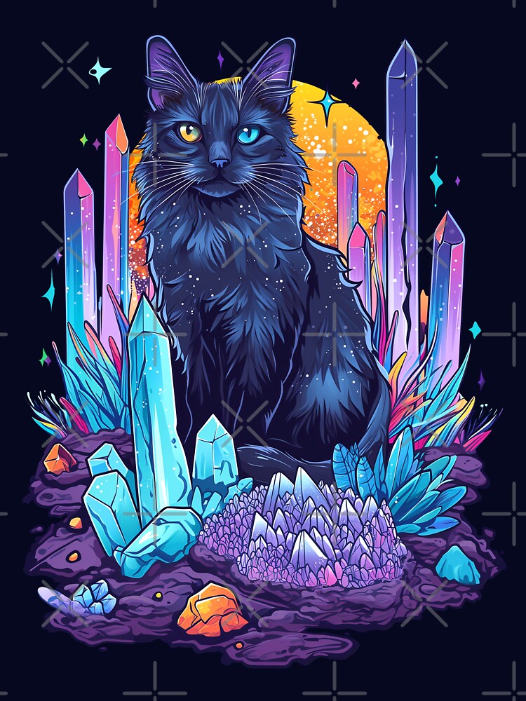 The Cat of the Crystal Forest by Darmoks-Geeks