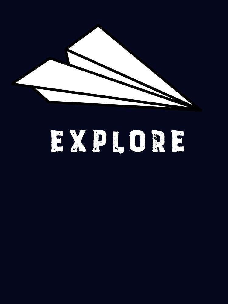 Curious Explorer Paper Plane by happinessinatee