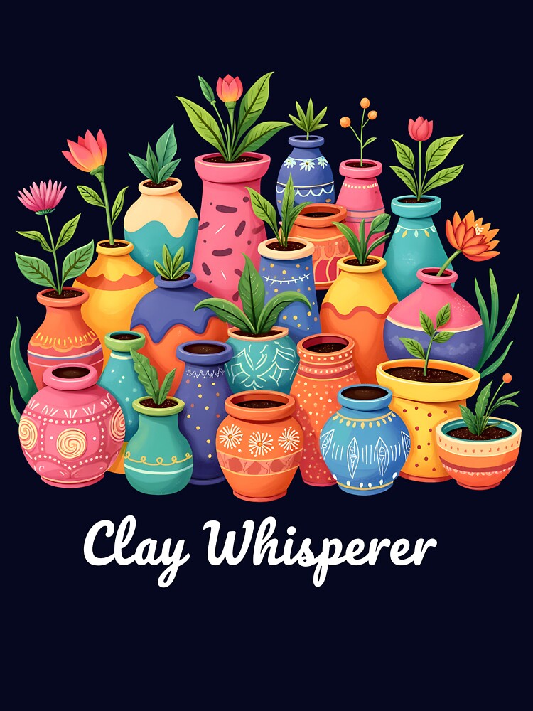 Clay Whisperer Funny Ceramic Artist Sculptor Pottery by NajjjooShop
