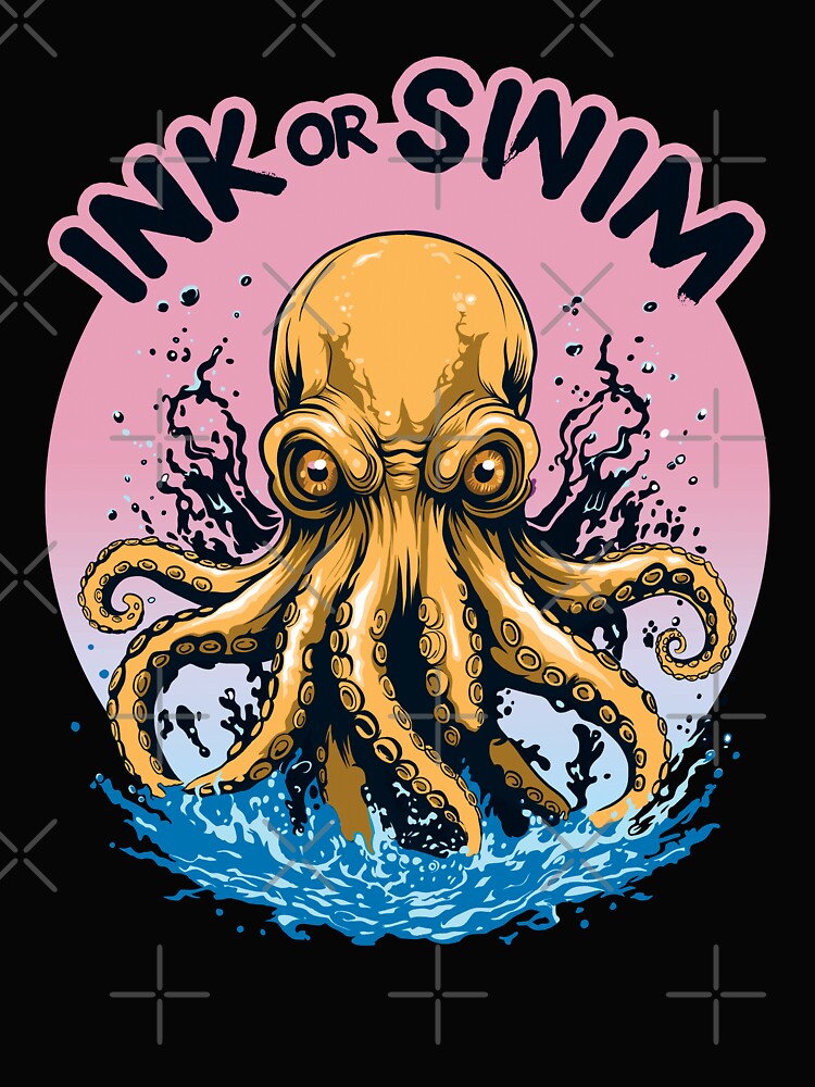 Ink Or Swim | Octopus Tattoo Quote by TMBTM