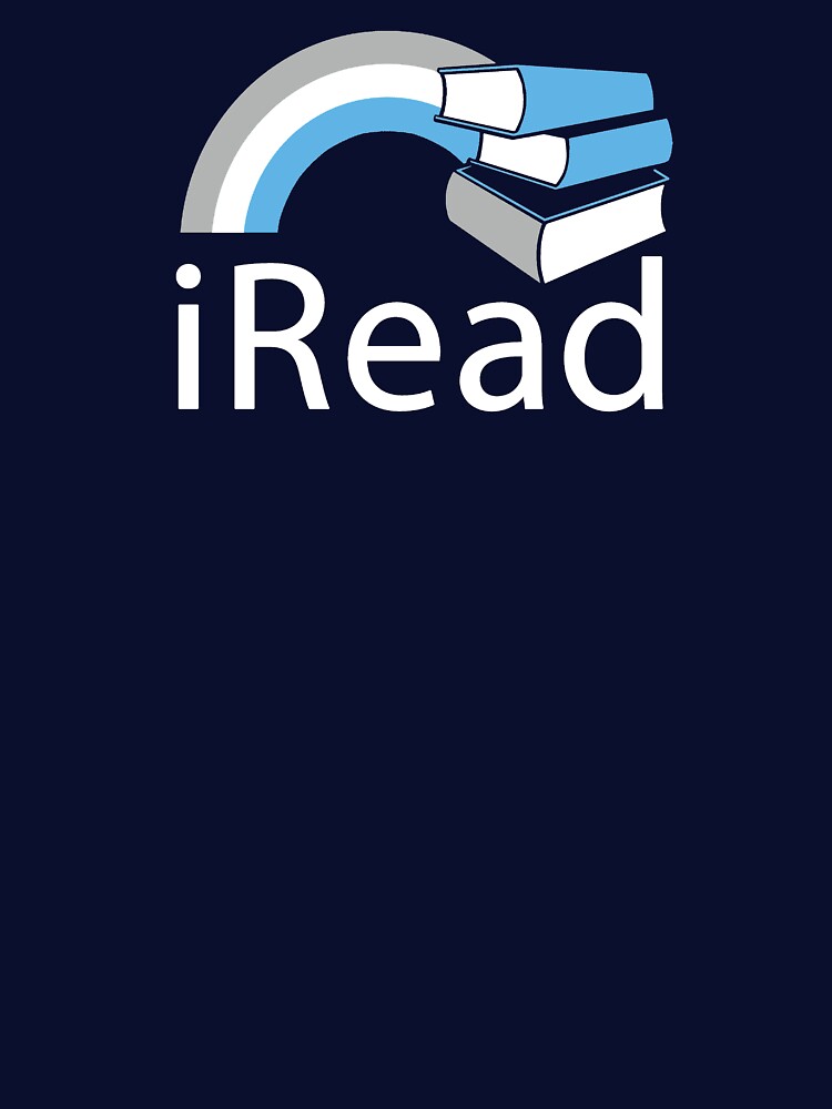 i Read | Reading Slogan for Book Lovers by BootsBoots