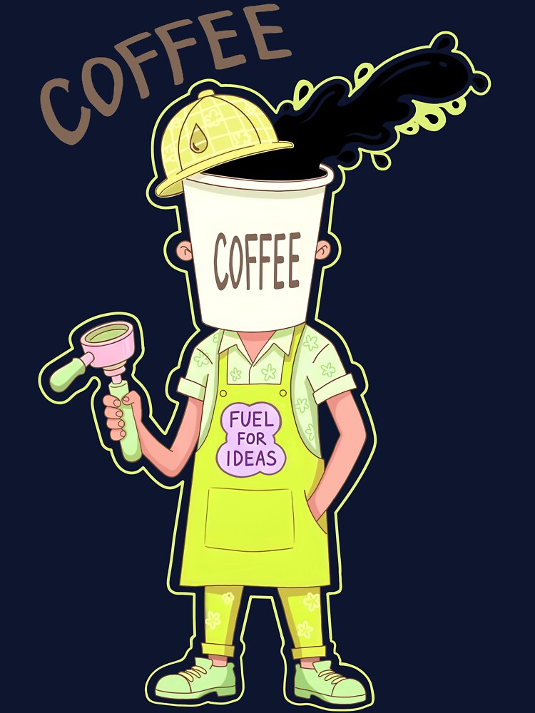Funny Coffee Lover – Fuel for Ideas by RitaRuni1992