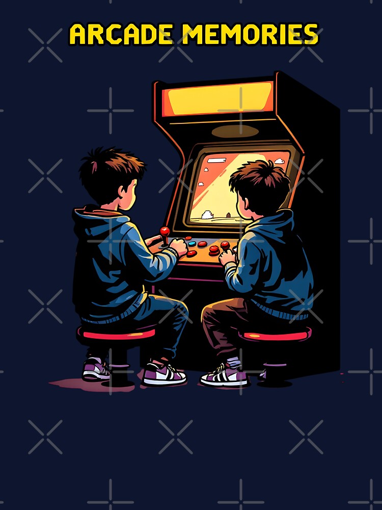 Arcade Memories Nostalgic Scene by Jollys-ArtShop