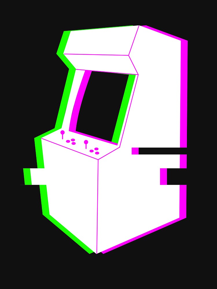 Retro Glitch Arcade Machine by Jam Jar