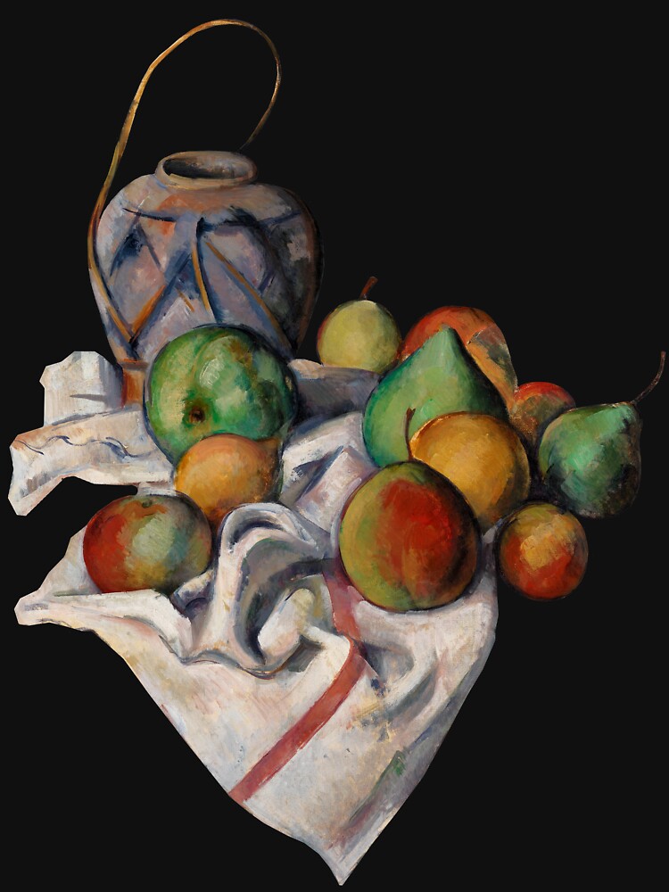 Paul Cézanne - Ginger Jar by elinaarbidane
