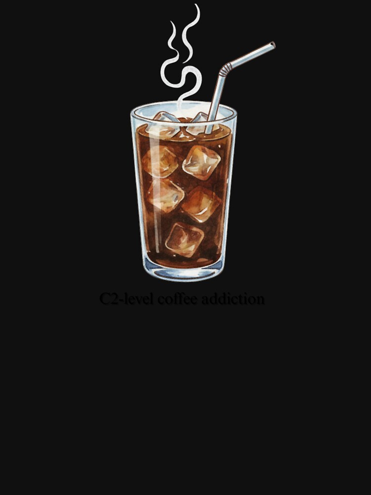 C2 Level Coffee Addiction by AdenDesign.